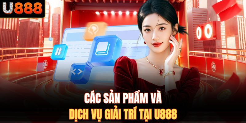 Các sản phẩm và dịch vụ giải trí tại U888