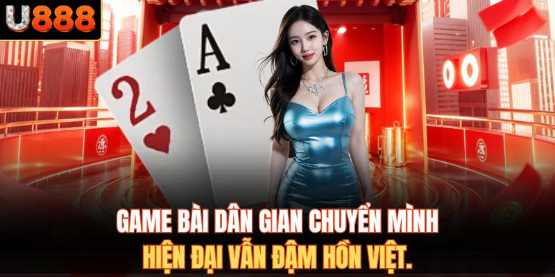 Game bài dân gian chuyển mình, hiện đại vẫn đậm hồn Việt.