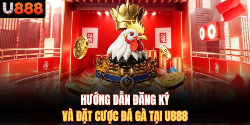 Hướng dẫn đăng ký và đặt cược đá gà tại U888