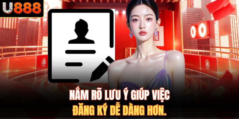 Nắm rõ lưu ý giúp việc đăng ký dễ dàng hơn.