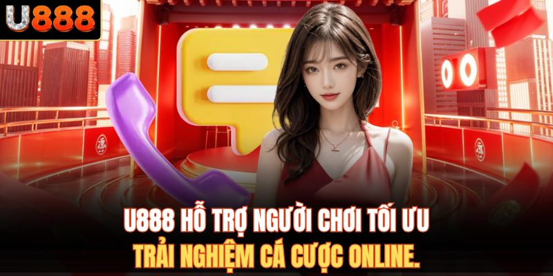 U888 hỗ trợ người chơi tối ưu trải nghiệm cá cược online.